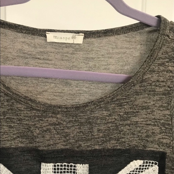 Grey British Flag Long Sleeve Top - Picture 5 of 5